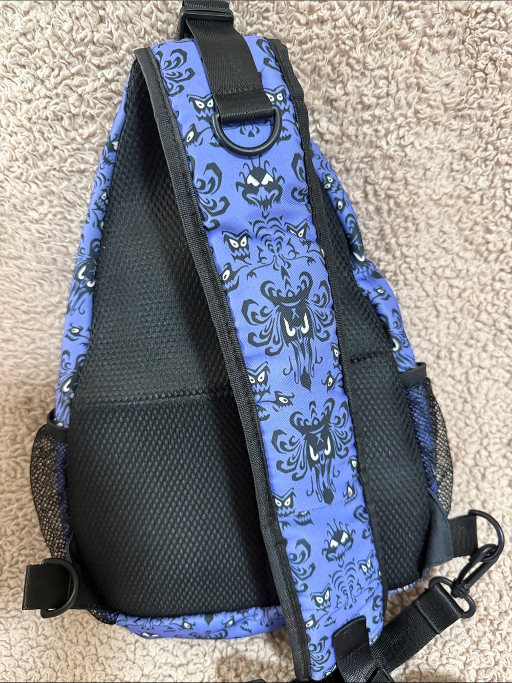 Disney Haunted Mansion Wallpaper Sling Bag - Picture 2 of 3